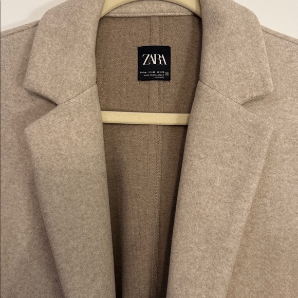 Zara Light Tan Overcoat - Picture 2 of 2